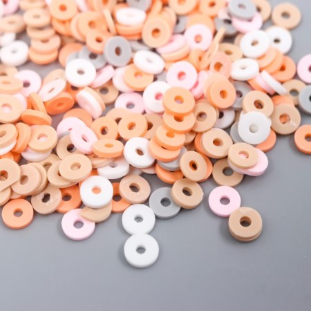 Beads for PVC Creativity "Rings Men" set ≈ 330 pcs 0.1x0.6x0.6 cm-1