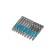 Bits Remocolor, steel S2, 1/4 "E, PH2 x 50 mm, magnetized, 10 pcs.