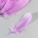 A set of goose feathers 13-18 cm, 20 pcs, light purple