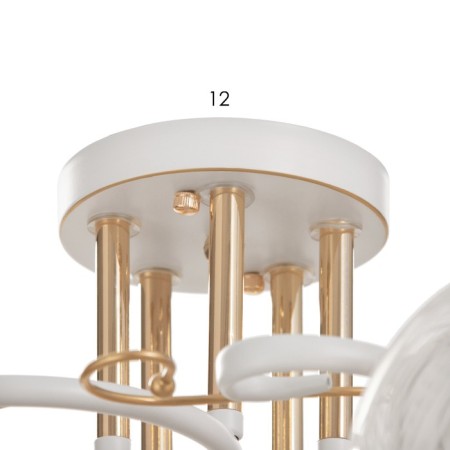 Cellular Jacqueline 5he27 40W is white, gold-4