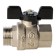 Ball barbar stout SVB-0004-000025, full-pass, 1 ", internal/outer, butterfly