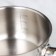 Bucket without a lid “catering”, 1 l, d = 14 cm, h = 7 cm, metal handle, with a heat distribution layer, induction