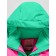 Ski costume for a girl, height 134 cm, green color