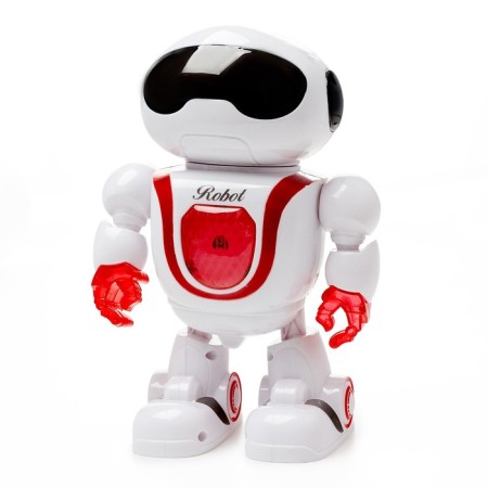Robot "Dancer", light and sound effects, works from batteries, MIX color-2