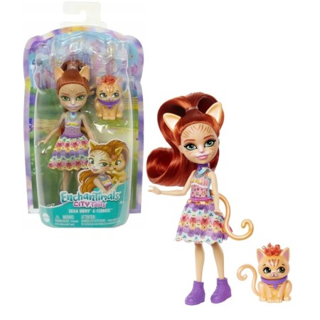Game set "Enchantimals. Tarla Tabby and Caddler "