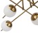 Suspended lamp Freya Fr5205PL-08BS Damask, 900x900x400 mm, E27, 8x60W, brass color
