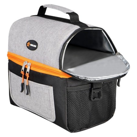 Kholine Pro, 9 L, 25x22.5x16.5 cm bag, waterproof, black and gray-6