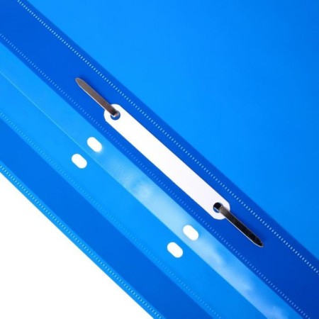 Calligrata, A4, 180 microns, blue, transparent top, perforation folder-2