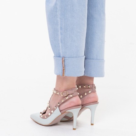 Women's shoes, menthol color, size 35-6