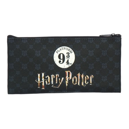 Penal soft, 1 compartment, 110 x 205 mm, flat, Hatber "Harry Potter" Black, NPK44152-2