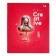 A notebook of 60 sheets, in a cage, on the bracket, fashion Creative, cover coated cardboard, glossy lamination, mix