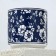 Royal Garden ceramic mug, 350 ml, blue color