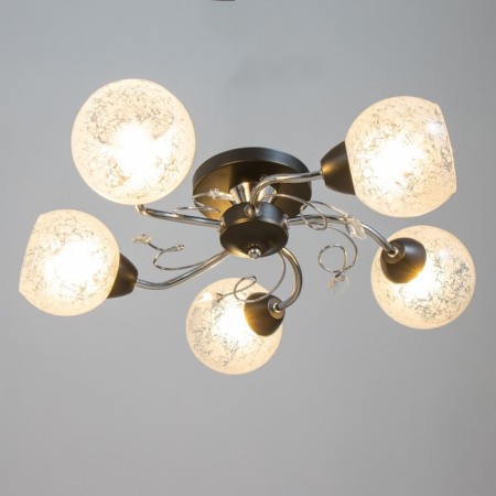 Avtal chandelier 5he27 40W black-chromium 53x53x23 cm Bayerlux-1