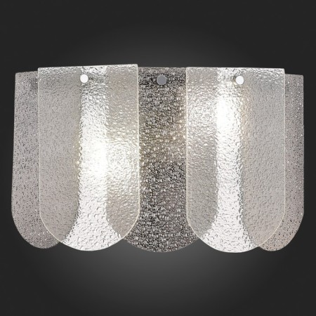 Wall lamp EVOLUCE. Sle1125-101-02. Erzo. 2x40 watts, E14, 37.5x20 cm, chromium color-4