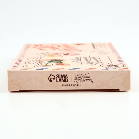 Chocolate box, confectionery packaging “February 23”, 17.3 x 8.8 x 1.5 cm-3