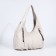 Load bag with a zipper, 3 outer pockets, milk color
