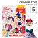 Candle for the cake "Happy Birthday!", 5 pieces, Minnie Mouse and unicorn