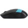 Mouse call 310MW black/blue optical (3200DPI) wireless USB for a laptop (3but)