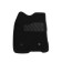 Pile rug for Lada Vesta, 2015-, black
