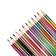 Pencils 12 colors Maped Nightfall wooden, decorated, euro suspension