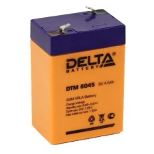 Delta 4.5 ah 6 volt dtm 6045 battery