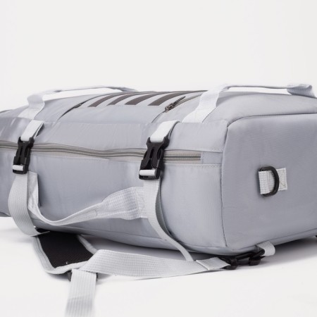 Tourist backpack with zipper, 25 l, color gray color-3