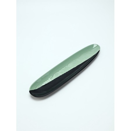 Ceramic Dolce Ceramo dish. Alps, 34 x 8 cm