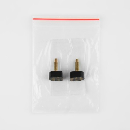 Heels for heels, 10.5 × 12.5 × 6 mm, 2 pcs, black color-3