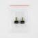 Heels for heels, 10.5 × 12.5 × 6 mm, 2 pcs, black color