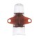 Outdoor angle (external) with fasteners for skirting board 85mm "decoration", 001 white