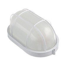 Lamp NBP 04-100-002, UHL1, 100W, E27, 220V, IP54, with a lattice, white