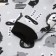 Body with a long sleeve, the color is gray/animals, height 74 cm