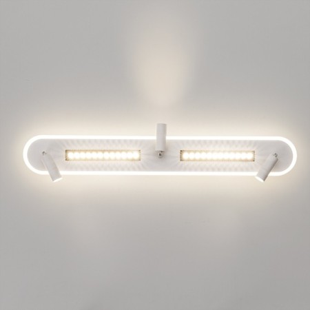 Stitch Arte Lamp Pisces A2220PL-3WH, LED, 105 W, 84x4x14 cm, 5250 lm, white-1