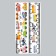 Sticker plastic interior color Rostomer "Transport" set 2 sheets 15x60 cm