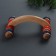 Wooden massage, 15 × 10.5 × 5 cm, 8 wheels, color mix