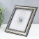 Photo frame Plastic "Gallery" 15x15 cm silver (plastic screen)