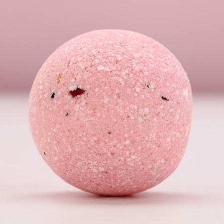 A bomb for a bathtub with petals of the rose “Miracles!”, 120 g, pure happiness-2