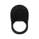 Nazadka-vibrator Oka-hips, 20 modes, an erection ring, software, silicone, black
