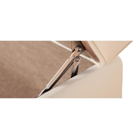 Rondel banquet with PM, 950 × 410 × 420 mm, eco -leather, vanilla souffle color-5