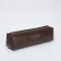 Style cosmetic bag, 20*4.5*5.2, lightning departure, brown