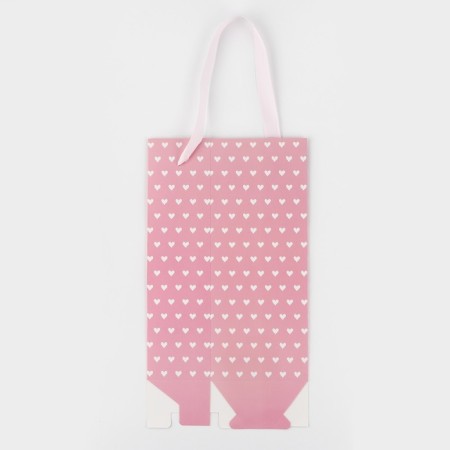 Package Pack for Flowers with a plastic window, love, pink, 30 x 12 x 8 cm-9