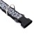 Collar with reflective ornament, 55 x 2.5 cm, black