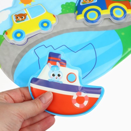 Set for bathing 3 in 1 machine: puzzle and developing toys of crumb I-13