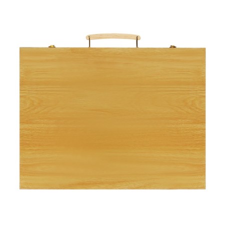 Drawing for drawing in a wooden suitcase, folding-7