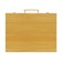 Drawing for drawing in a wooden suitcase, folding
