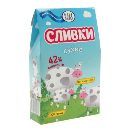 Dry cream Relish, 42% fat, 200 g