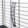 A cell for rabbits, guinea pigs "Pigger" No. 4 folding, 80 x 50 x 47 cm, light gray