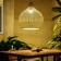 Ceiling Lamp from Rotan "Harmony", 1 × 120 W, E27, 60 × 60 × 70 cm
