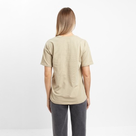 Women's T -shirt "Heart", Khaki color, size 48-5