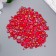 Decor for creativity plastic "Half of beads. Raspberry mother of pearl" d = 3-10 mm, set 10 grams